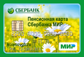 Из данного материала вы узнаете про Пенсионные карты МИР Сбербанка