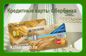 Виды и особенности кредитных карт в Сбербанке