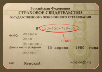 СНИЛС – это страховой номер индивидуального лицевого счета в системе обязательного пенсионного страхования.